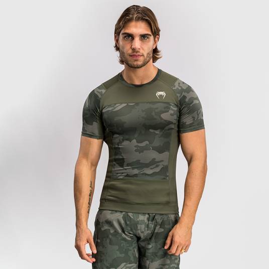 Venum G Fit Air Rashguard Kortermet Army Camo Army Camo Large