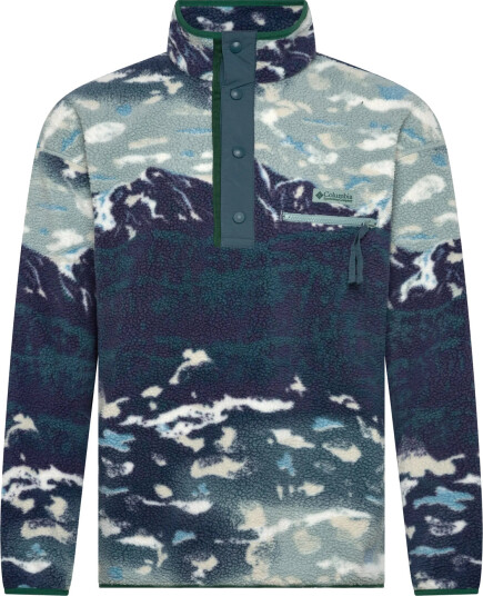 Columbia Sportswear Helvetia Ii Printed Half Snap Fleece - Navy - M