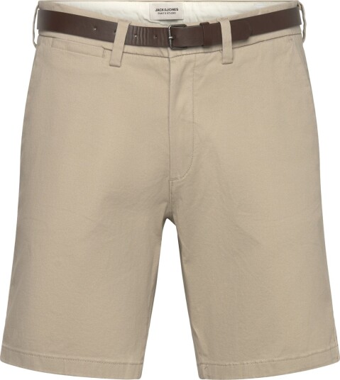 Jack & Jones Jpstadam Belted Chino Shorts Reg Beige XXL