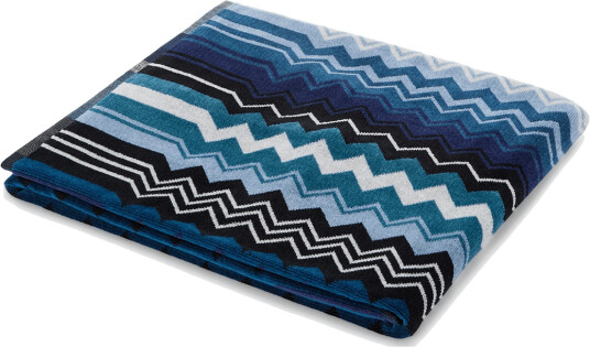 Missoni Home BsGiacomo Bath Towel 70X115 Single Package 50 Blue 70X115 Missoni Home BsGiacomo Bath Towel 70X115 Single Package 50 Blue 70X115