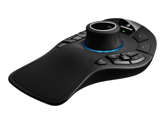 3Dconnexion SpaceMouse Pro Trådløs 3D-mus Ergonomisk - Bluetooth 15 Knapper USB-C Sort 3Dconnexion SpaceMouse Pro Trådløs 3D-mus Ergonomisk - Bluetooth 15 Knapper USB-C Sort