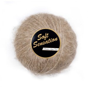 Lammy Soft Sensation Garn 792 Lysebrun Lammy Soft Sensation Garn 792 Lysebrun
