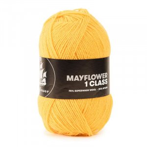 Mayflower 1 Class Garn Unicolor 24 Safran Mayflower 1 Class Garn Unicolor 24 Safran