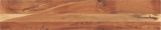 Bordplate 180x30x3,8 cm rektangulær heltre akasie