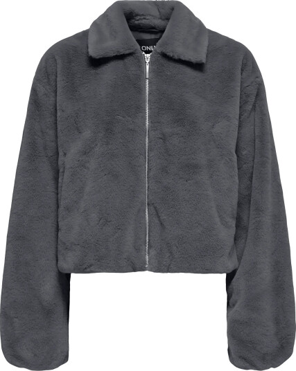 ONLY Onldana Faux Fur Jacket Cc Otw Grey XS