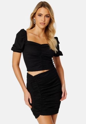 BUBBLEROOM Noomi skirt set Black L