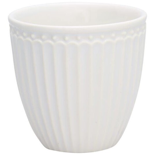 GreenGate Alice mini latte kopp 10 cl white