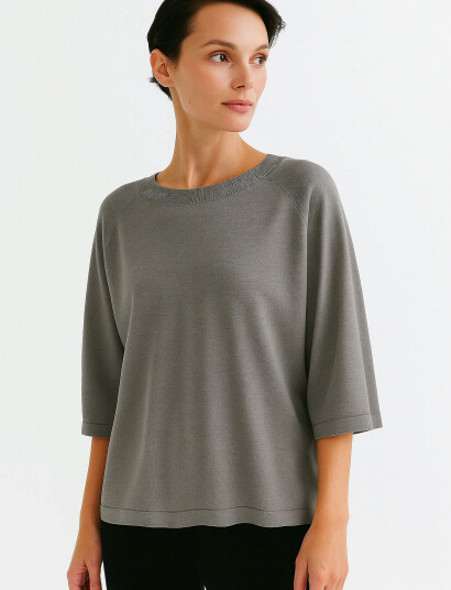 Movesgood Josefina Top Night Sky - Grey - XS