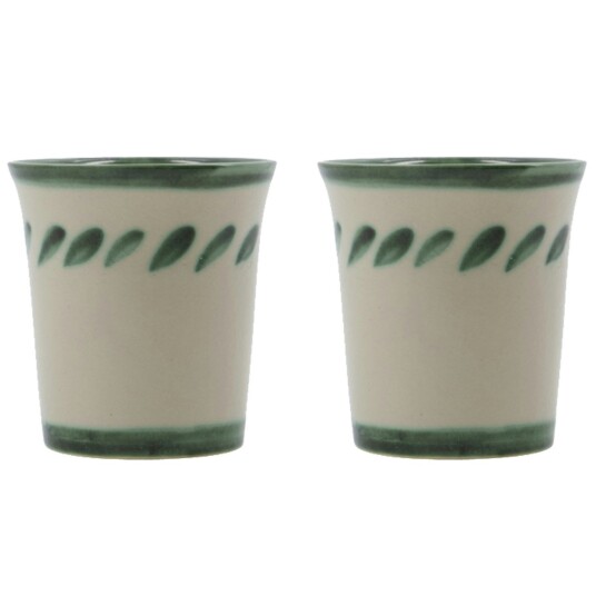 House Doctor Diva Krus 2 pk Grønn House Doctor Diva Krus 2 pk Grønn