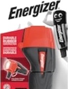Lommelygte Energizer® Impact, Led, Gummi, Stor, 2 Aa
