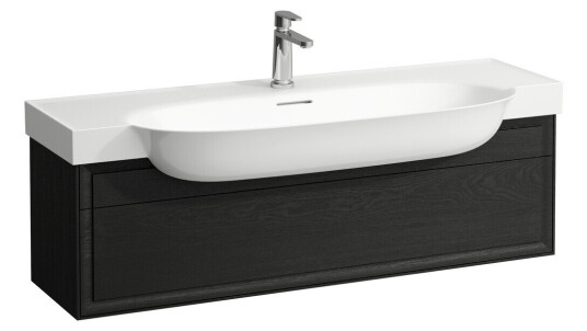 Laufen The New Classic Servantskap 1175x315 mm Sort Eik Laufen The New Classic Servantskap 1175x315 mm Sort Eik