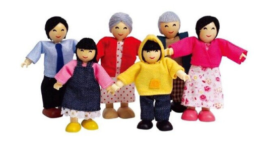 Hape Happy Family Asian Hape Happy Family Asian