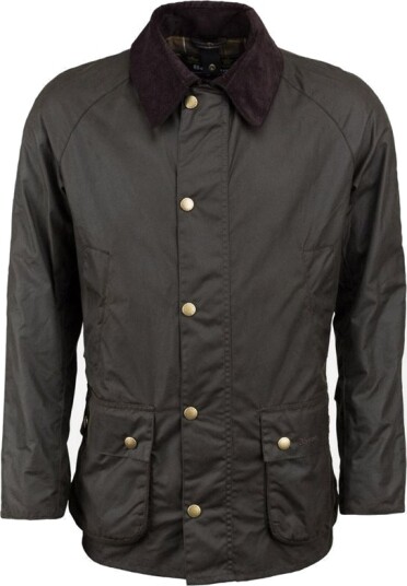 Barbour Men's Ashby Jacket Olive L, Dark Olive