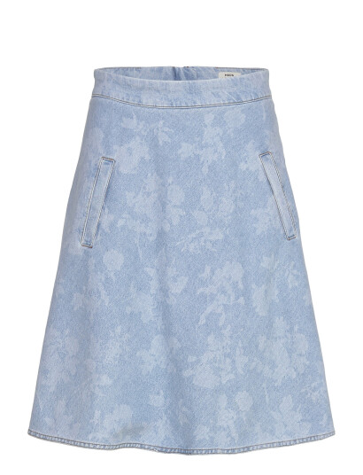 Mads Nørgaard Art Denim Stelly Skirt - Blue - 44