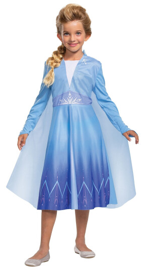 Jakks Pacific GmbH Frozen Elsa Travel Barn Karnevalskostyme - Medium