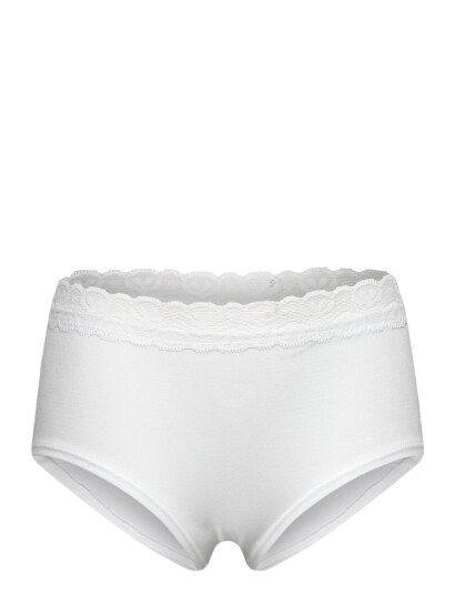 Lindex Panty Hipster Seamless With La   White   146/152