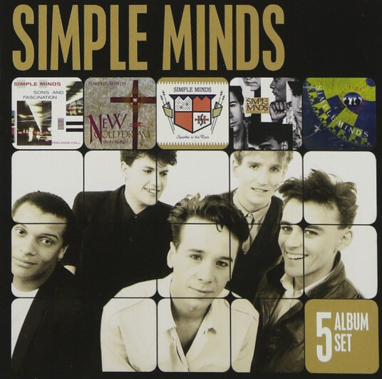 Simple Minds 5 Album Set CD