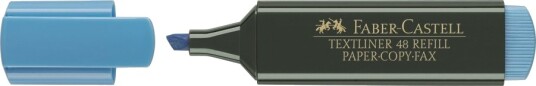 Faber-Castell Textliner 48 Refill Markeringspenn Fluorescerende Blå Vannbasert Blekk 1-2-5 Mm