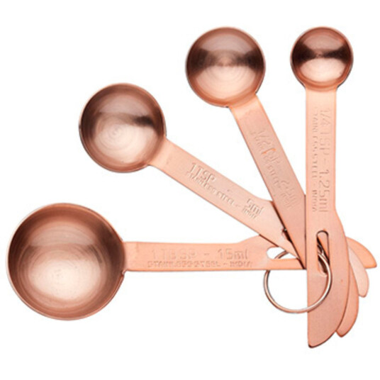 Kitchen craft Målesett Rustfritt Stål Kobberbelagt