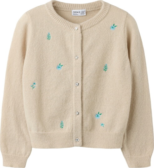 Name It Genser Strikk NkfNellie Peyote Name It 9 10 år (134 140) Genser Beige
