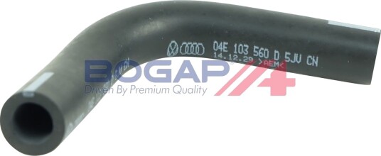 BOGAP A1210189 Slange, veivhuslufting