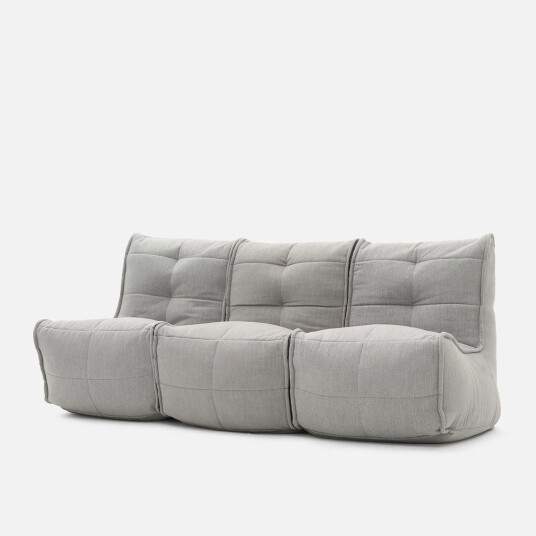 Mod 3 Movie Couch Modulsofa Keystone Gray Mod 3 Movie Couch Modulsofa Keystone Gray