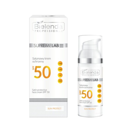 Bielenda SupremeLab Satin Protective Face Cream SPF 50 50 ml Ansiktskrem