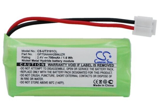 GE 27902 batteri (700 mAh 2.4 V)