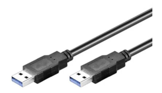 Goobay 5m USB 3.0 A-A Kabel Svart - Høyhastighets Tilkobling