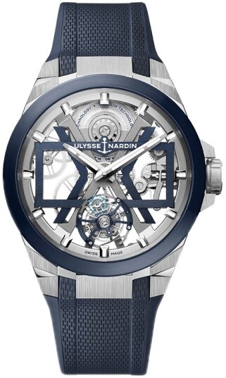 Ulysse Nardin Herreklokke 1723 400 3A 03 Blast Skjelettkuttet/Gummi