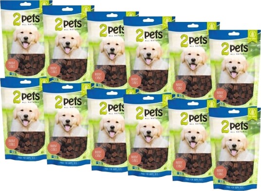 2Pets Cubes Med Kanin 12 X 100 G 2Pets Cubes Med Kanin 12 X 100 G