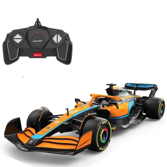 Rastar 1:18 Mclaren F1 Radiostyrt Bil i Oransje Rastar 1:18 Mclaren F1 Radiostyrt Bil i Oransje