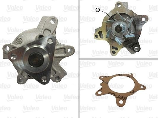 VALEO 506848 Vannpumpe