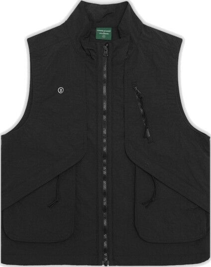 Students Golf Reggie Nylon Trail Vest Svart Golfvest herre Black XX Large