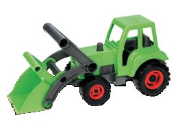 Lena Ecoactives Tractor Traktor Inne/Ute 2 År Plast Grønn Grå Lena Ecoactives Tractor Traktor Inne/Ute 2 År Plast Grønn Grå