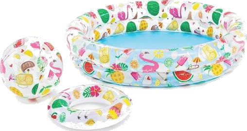 Intex BASSENG - JUST SO FRUITY POOL SET Intex BASSENG - JUST SO FRUITY POOL SET