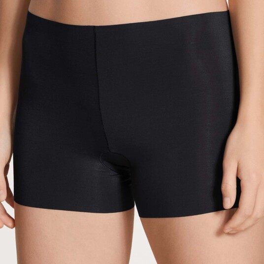 Calida Truser Natural Skin Panty Short Leg Svart X-Small Dame