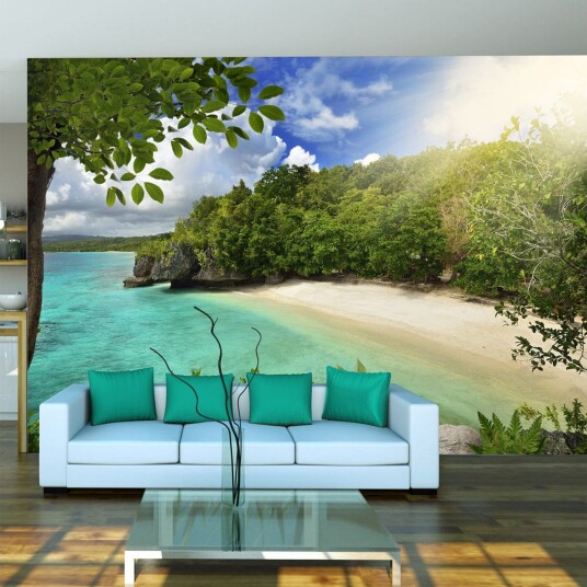 Fototapet Sunny Beach 400x280 - Artgeist sp. z o. o.