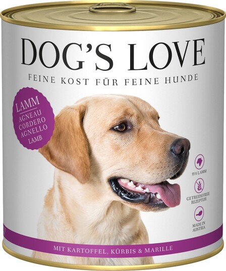 Dog´S Love Våtfôr Adult Lam 6 X 800 G