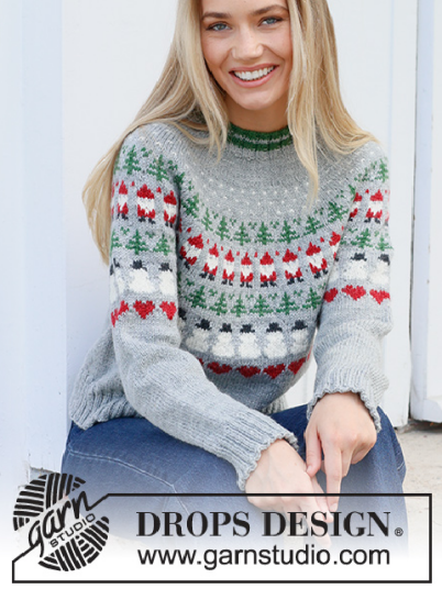 Drops 235 39 Christmas Time Sweater