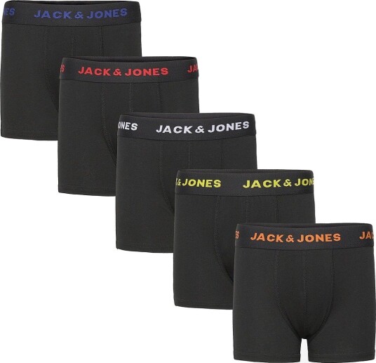 Jack & Jones | Jacblack Friday Trunks 5 Pack Onli Jnr | 128