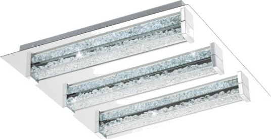 Eglo Cardito S Loft 6X470lm 470X470 Krom/Kryssstal