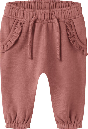 Lil' Atelier Nbfkilano joggebukse til baby Withered Rose (86) 86