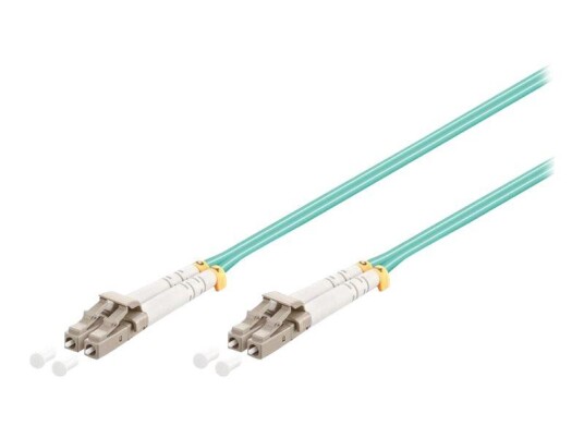 MicroConnect 10 m OM3 Fiberkabel Aqua-Blå LC/UPC MicroConnect 10 m OM3 Fiberkabel Aqua-Blå LC/UPC