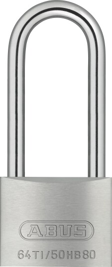 Abus Hengelås 64Ti/50Hb80 80 mm Høy Bøyle
