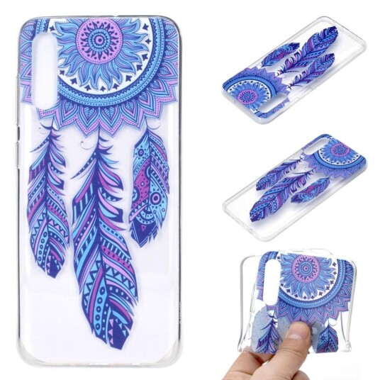 INCOVER Samsung Galaxy A70 Fleksibel Plastik Deksel - Drømmefanger