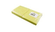 Multi Universalklud 38x38 cm 110 gr Gul,20 stk/ps - (20 stk.)