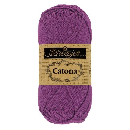Scheepjes Catona Garn 282 Ultrafiolett - 25g