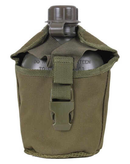 Rothco MOLLE-flaskedeksel - 1 liter Grønn Oliven