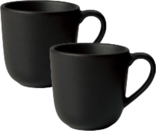Aida Raw Titanium Kaffekopp med hank 25 cl Svart Aida Raw Titanium Kaffekopp med hank 25 cl Svart